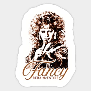 Fancy - Reba Sticker